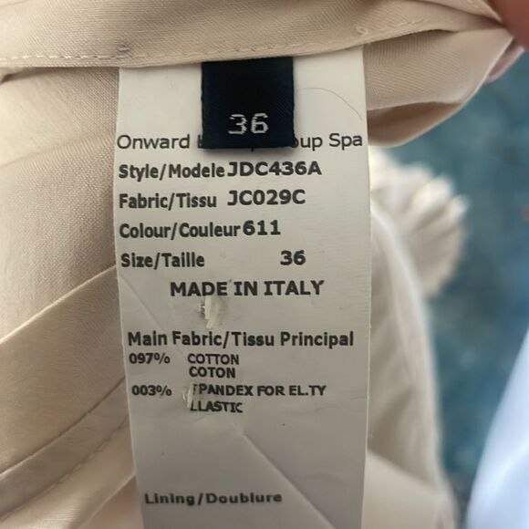 Jill Sander Tan Pleated Bottom Dress - Picture 8 of 8